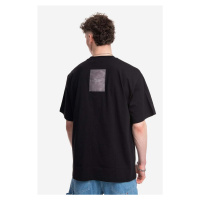 Bavlněné tričko A-COLD-WALL* Utilty T-shirt ACWMTS117 BLACK černá barva