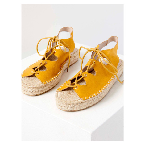Žluté sandály CAMAIEU - Dámské Camaïeu