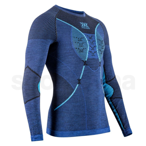 X-Bionic erino Shirt LG SL CL-WT06W23-A654 - dark ocean/sky blue