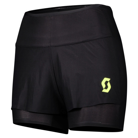 Dámské šortky Scott Hybrid Shorts RC Run Black/Yellow