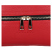 Dámský kožený batoh Facebag Paloma - červená