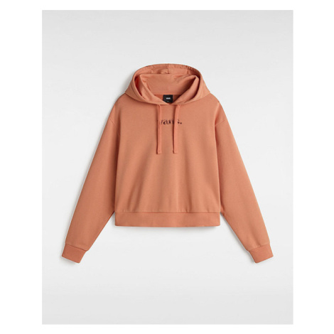 VANS Essential Relaxed Fit Pullover Hoodie Women Orange, Size