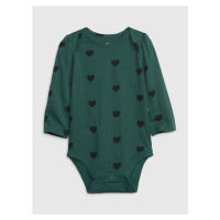 GAP Baby body organic srdíčka - Holky