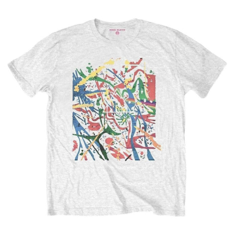 Pink Floyd Tričko Pollock Prism Unisex White