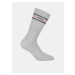 Sada tří párů pánských ponožek v šedé barvě FILA