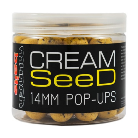 Munch Baits Plovoucí boilie Pop-Ups Cream Seed 100g - 18mm