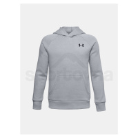 Mikina Under Armour RIVAL COTTON HOODIE-GRY
