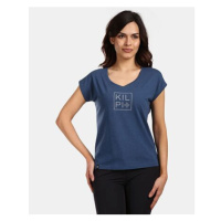 Dámské tričko z bavlny Kilpi ROANE-W Tmavě modrá