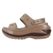 Crocs CLASSIC MEGA CRUSH SANDAL Hnědá