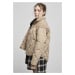 Urban Classics / Ladies Oversized Diamond Quilt Puffer Jacket softtaupe