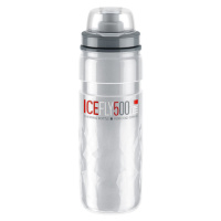 ELITE Cyklistická láhev na vodu - ICE FLY MTB 500 ml - transparentní
