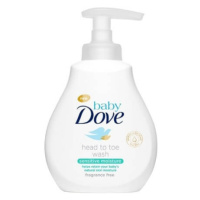 Dove Mycí gel pro děti na tělo i vlásky baby (Head To Toe Wash Sensitive Moisture) 400 ml