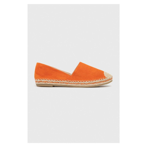 Espadrilky Answear Lab oranžová barva