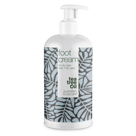 Krém na nohy 10% urea - Vyživující krém na nohy se 100% přírodním Tea Tree olejem AUSTRALIAN BODYCARE