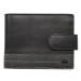 SEGALI Pánská kožená peněženka 2951320005LZ černo šedá