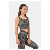 Nebbia ECO Camo Green Mesh Sports Bra “Breathe”