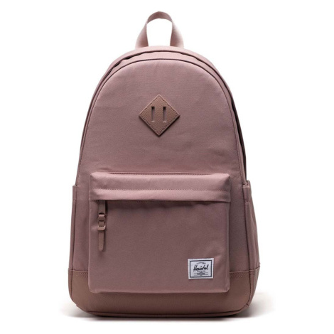 Batoh Herschel Heritage Backpack růžová barva, velký, hladký