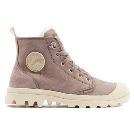 Palladium Pampa hi zip wl Hnědá