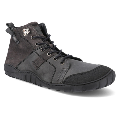Barefoot kotníková obuv Koel - Pax Dark Grey šedá Koel4kids