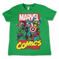 Marvel Comics tričko, Heroes Green, dětské
