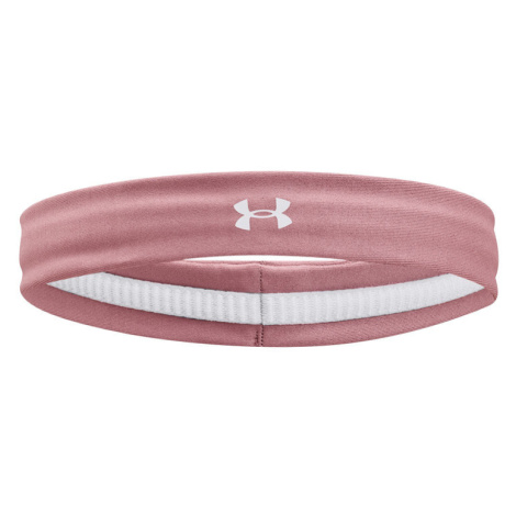 Play Up Headband | Pink Elixir/White Under Armour