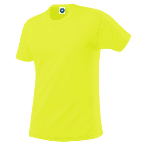 Starworld Pánské funkční tričko SW304 Fluorescent Yellow