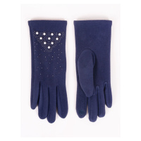 Yoclub Woman's Gloves RES-0054K-AA50-002 Navy Blue