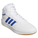 adidas HOOPS 3.0 MID Pánské kotníkové tenisky, bílá, velikost 45 1/3