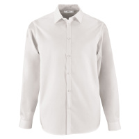 SOĽS Brody Men Pánská košile s dlouhým rukávem SL02102 Bílá