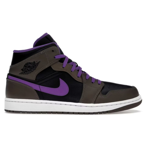 Jordan 1 Mid Purple Mocha