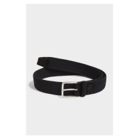 OPASEK GANT ELASTIC BRAID BELT BLACK