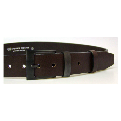 PENNY BELTS 8-40 Pánský kožený opasek hnědý