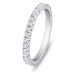 Brilio Silver Půvabný stříbrný prsten se zirkony RI085W