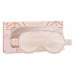 Crystallove - Silk Eye Mask - Gold Masky na oči a na rty 1 pieces Béžová unisex