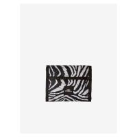 Černo-bílá dámská peněženka se zvířecím vzorem O'Neill POCKETBOOK WALLET