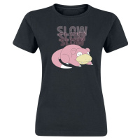 Pokémon Flegmon - Slow Slow Slowpoke Dámské tričko černá