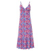 Bonprix RAINBOW žerzejové šaty s volánem Barva: Modrá, Mezinárodní