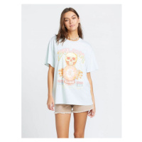 TRIKO VOLCOM Stones Throw S/S WMS - modrá