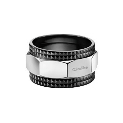 Calvin Klein Pánský ocelový prsten High KJ4JBR2001 | Modio.cz