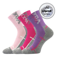 Dívčí ponožky VoXX - Wallík dívka, růžová, fialová Barva: Mix barev