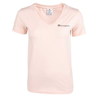 Champion V-NECK T-SHIRT Dámské tričko, růžová, velikost