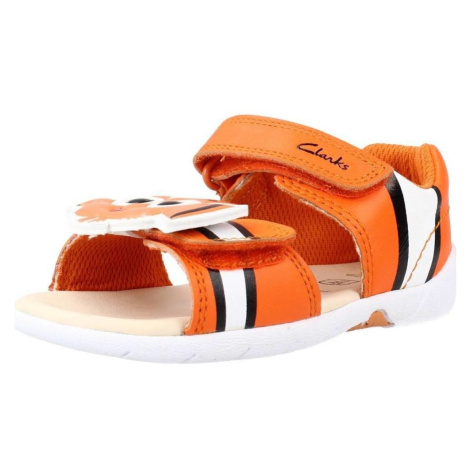 Clarks ZORA NEM0 T Oranžová