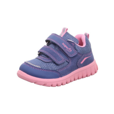 superfit Nízká obuv Sport7 Mini modrá / růžová
