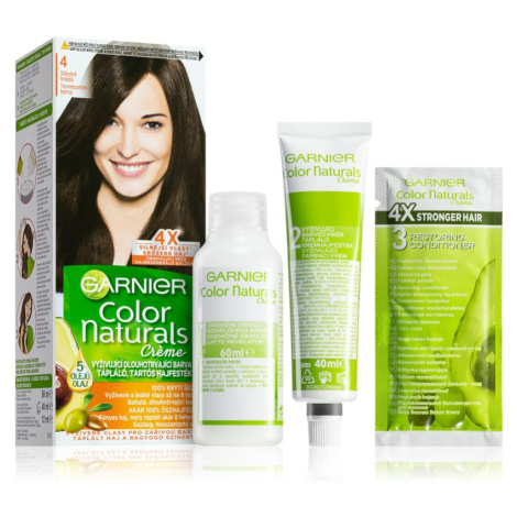 Garnier Color Naturals Creme barva na vlasy odstín 4 Natural Brown