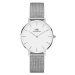 Hodinky Daniel Wellington Petite 32 Sterling stříbrná barva