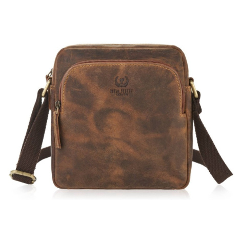 Dámská crossbody přes rameno vintage Kabelky od Hraběnky; hnědá