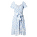 Orsay Letní šaty světlemodrá / bílá