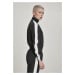 Dámská bunda // Urban Classics Ladies Short Striped Crinkle Track Jacket blk/wht