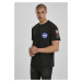 Pánské tričko krátký rukáv // Mister Tee NASA Insignia Logo Flag Tee black