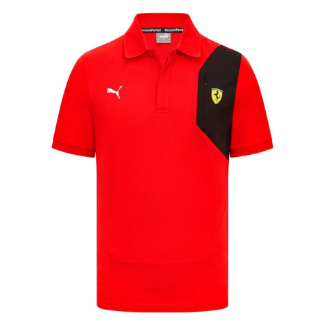 Ferrari pánské polo tričko Logo red F1 Team 2023 Puma